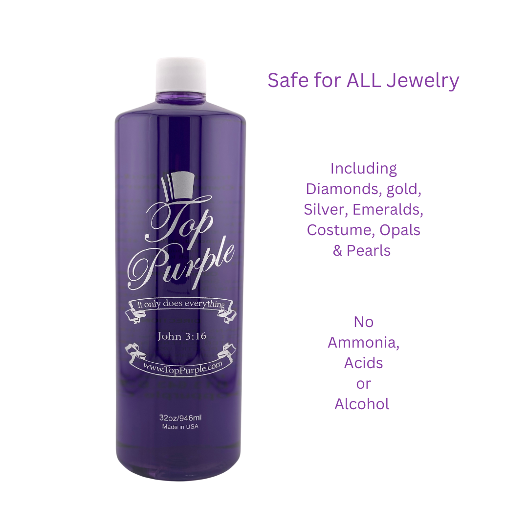 Top Purple - Jewelry Cleaner and More - 32 oz. Bottle