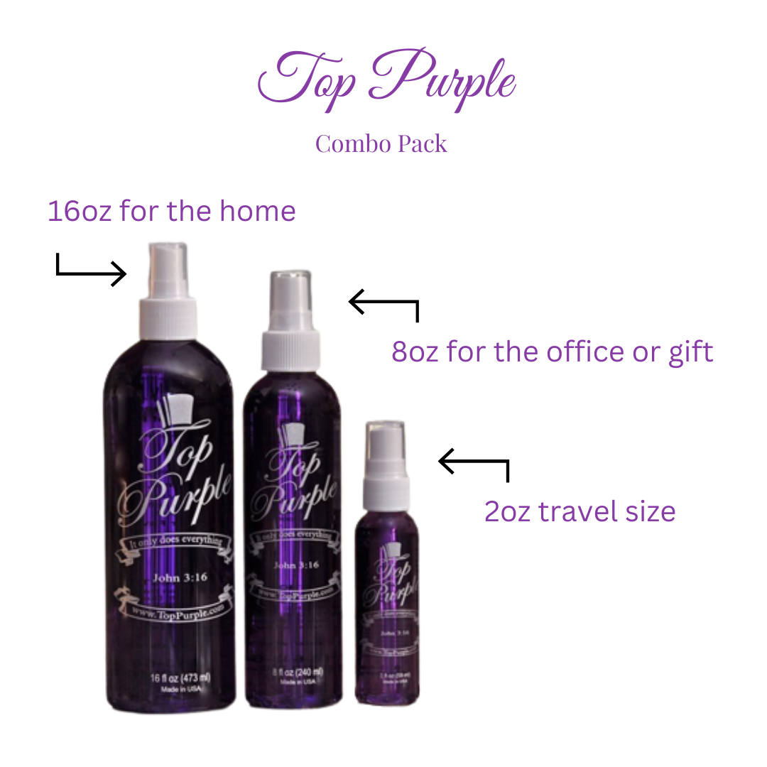 Top Purple Jewelry Cleaner and More Combo Pack TOP Purple