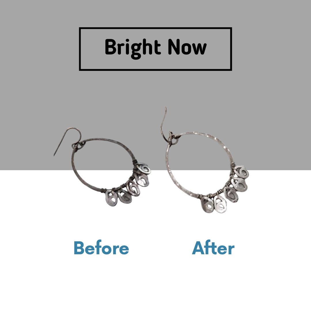 Bright Now Jewelry, Metal Polish and Tarnish Remover 2 Ounce Jar