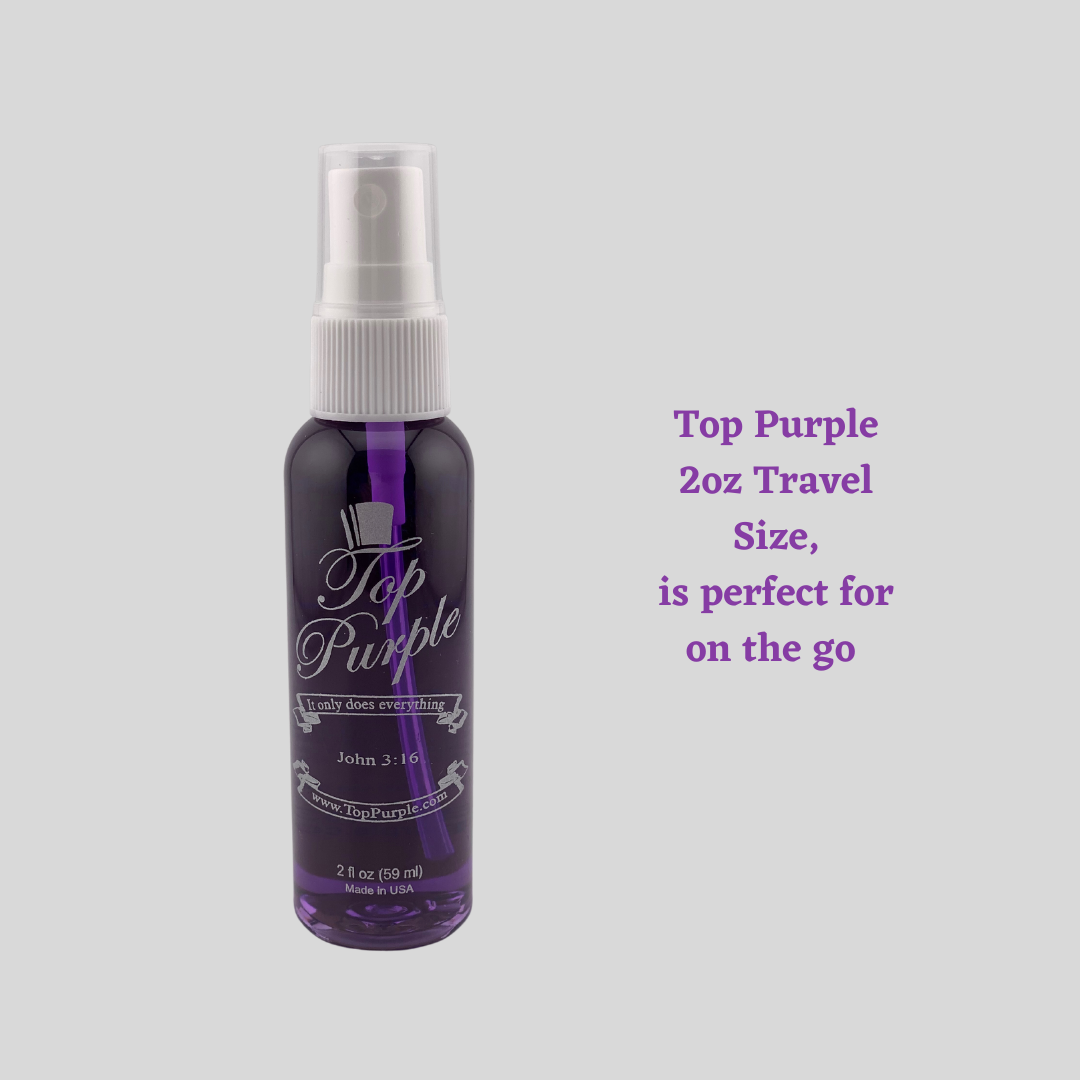 Top Purple - Jewelry Cleaner and More - 2oz Travel Size