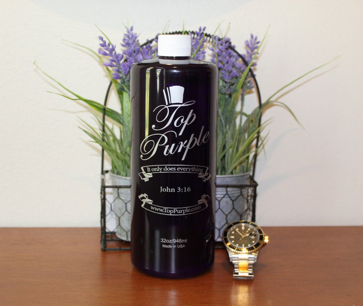 Top Purple - Jewelry Cleaner and More - 32 oz. Bottle